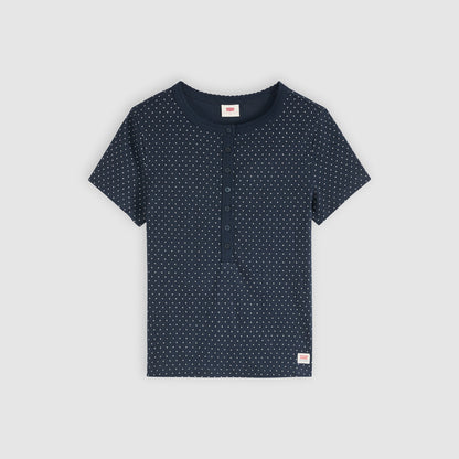 Levi's® Women's Dry Goods Pointelle Short-Sleeve Henley
