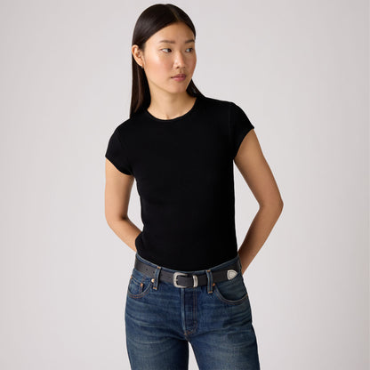 Levi's® Women's Dry Goods Waffle Cap-Sleeve Tee
