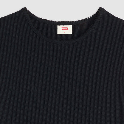 Levi's® Women's Dry Goods Waffle Cap-Sleeve Tee