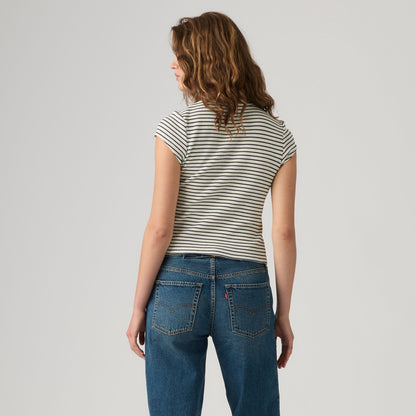 Levi's® Women's Dry Goods Waffle Cap-Sleeve Tee