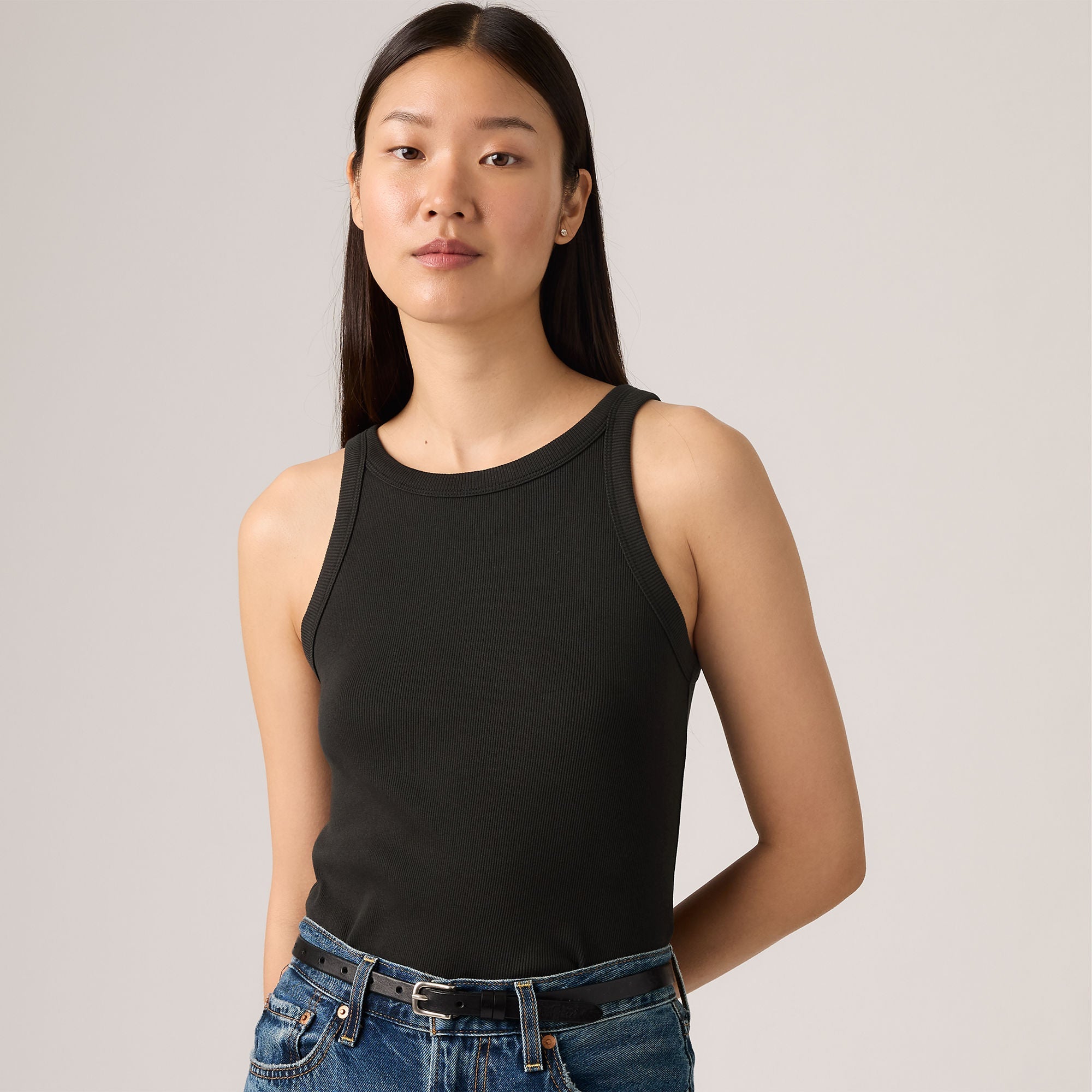 Levi's® Women's Essential Racer Tank - Black | Levi's SG