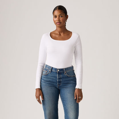 Levi's® Women's Essential Square Neck Long-Sleeve Tee