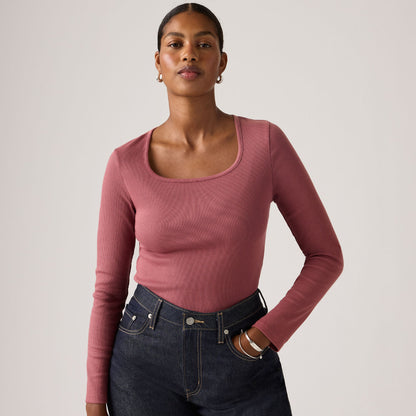 Levi's® Women's Essential Square Neck Long-Sleeve Tee