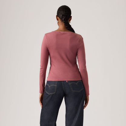 Levi's® Women's Essential Square Neck Long-Sleeve Tee