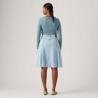 Levi's® Women's Godet Knee-Length Skirt
