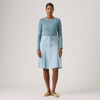Levi's® Women's Godet Knee-Length Skirt