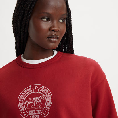 Levi’s® Women’s Graphic Heritage Crewneck Sweatshirt