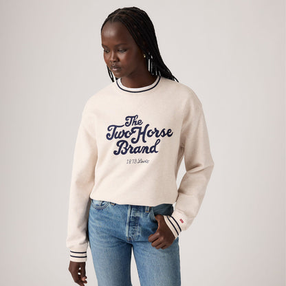Levi's® Women's Graphic Heritage Sport Crewneck Sweatshirt