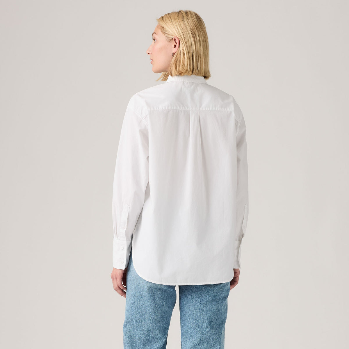 Levi's® Women's Harlie Boyfriend Tuxedo Ruffle Shirt