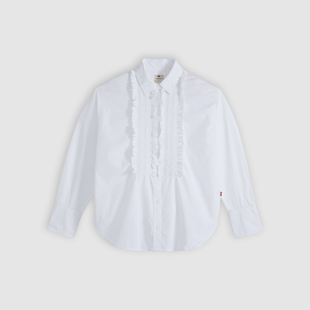 Levi's® Women's Harlie Boyfriend Tuxedo Ruffle Shirt