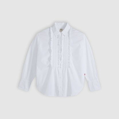 Levi's® Women's Harlie Boyfriend Tuxedo Ruffle Shirt