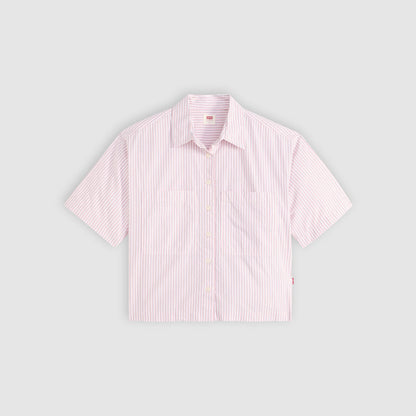 Levi's® Women's Harlie Short-Sleeve Cropped Shirt