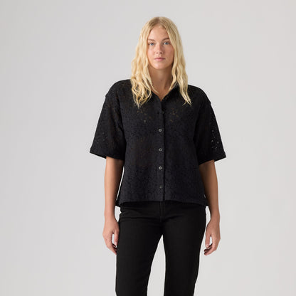 Levi's® Women's Harlie Short-Sleeve Lace Shirt