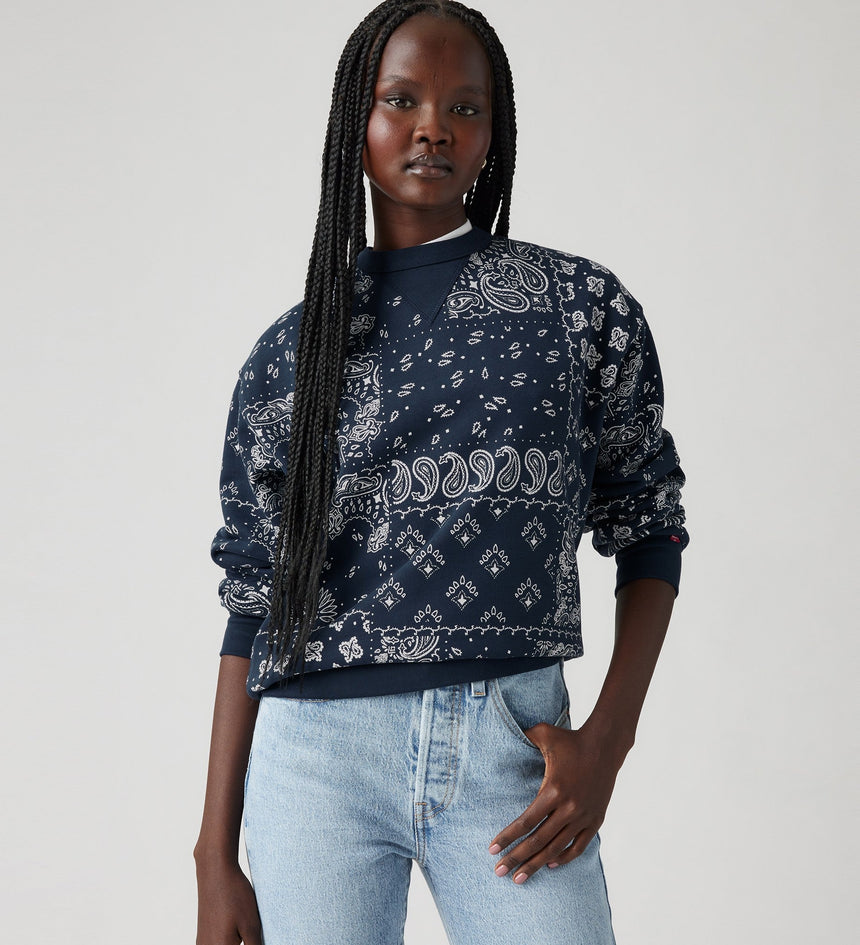 Levi's sweatshirt womens clearance