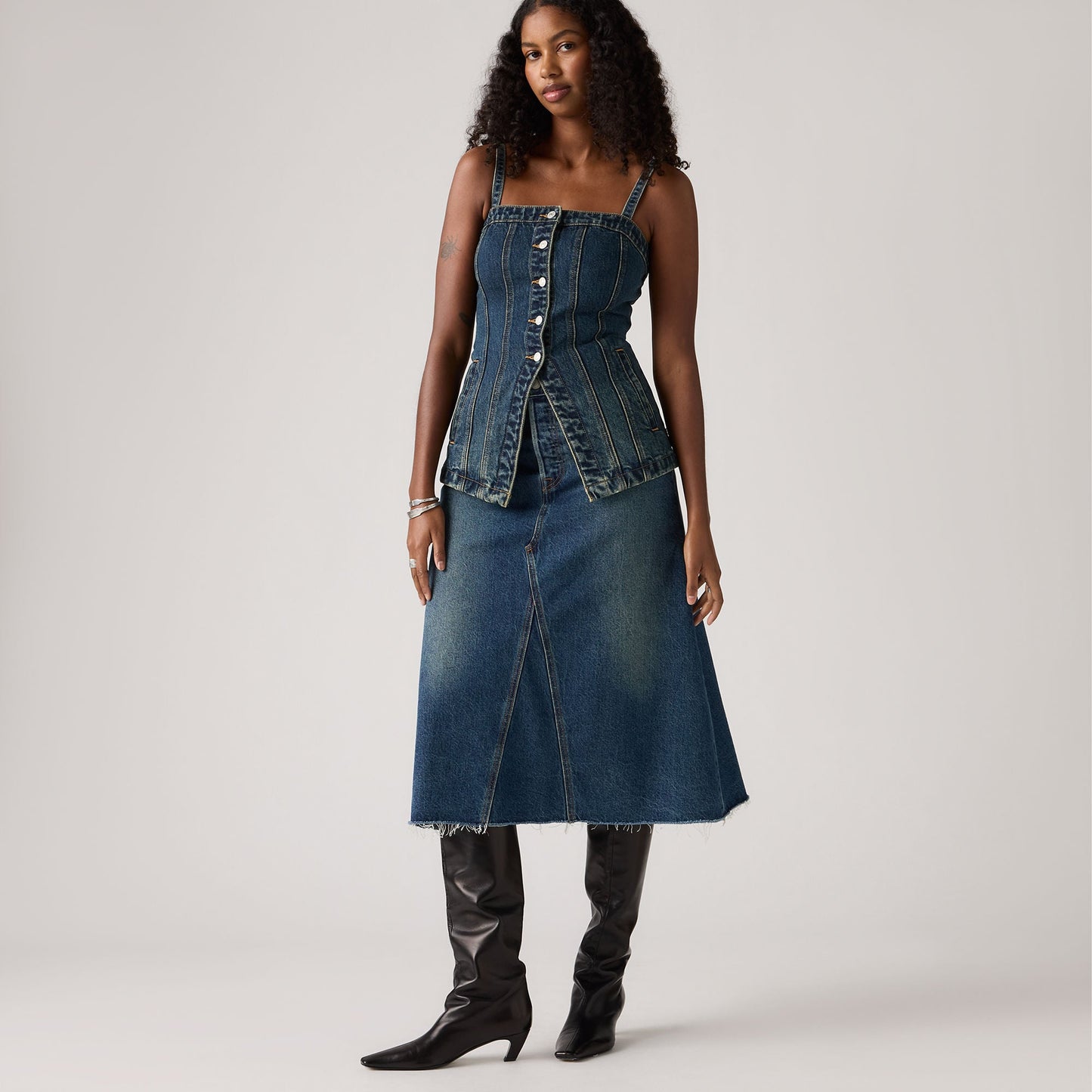 Levi's® Women's High-Rise A-Line Decon Skirt