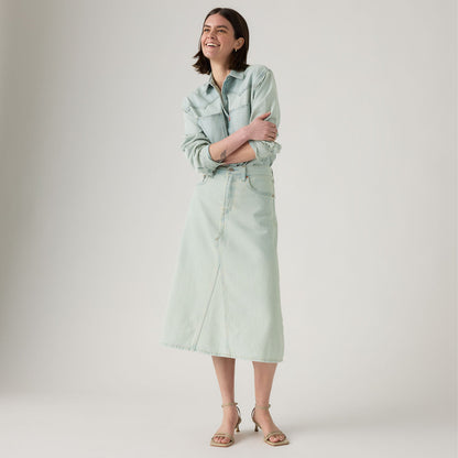 Levi's® Women's High-Rise A-Line Decon Skirt