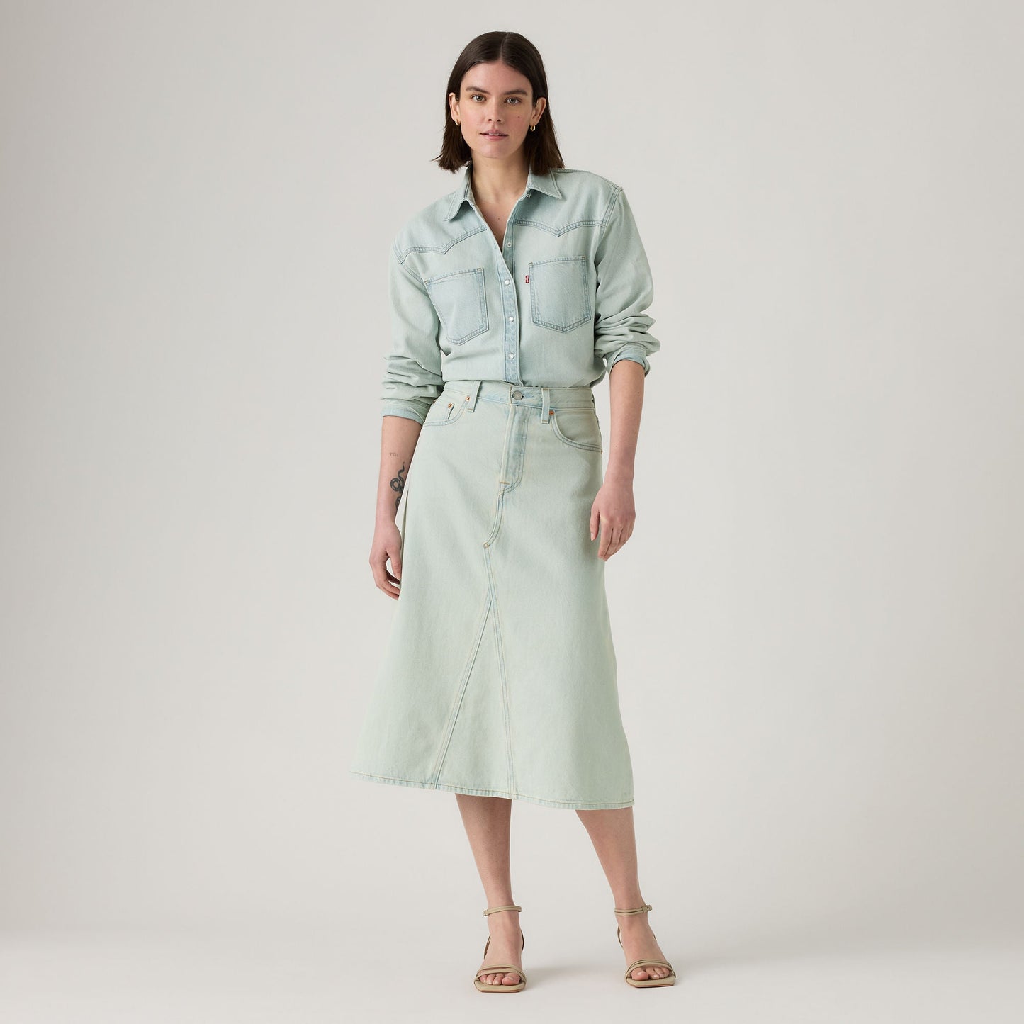 Levi's® Women's High-Rise A-Line Decon Skirt