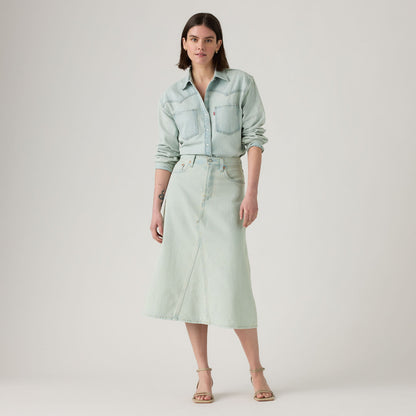 Levi's® Women's High-Rise A-Line Decon Skirt