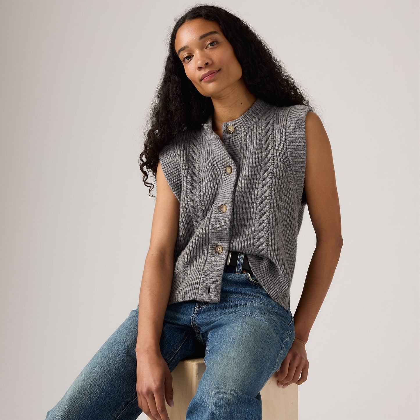 Levi's® Women's Ines Cable Sweater Vest