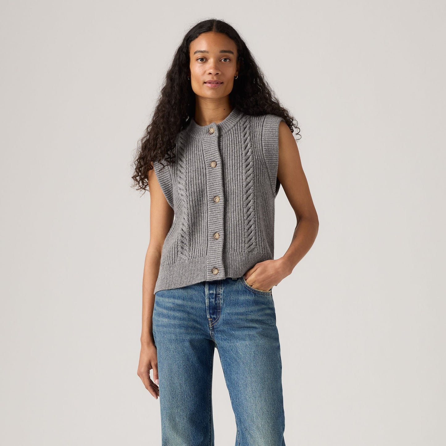 Levi's® Women's Ines Cable Sweater Vest