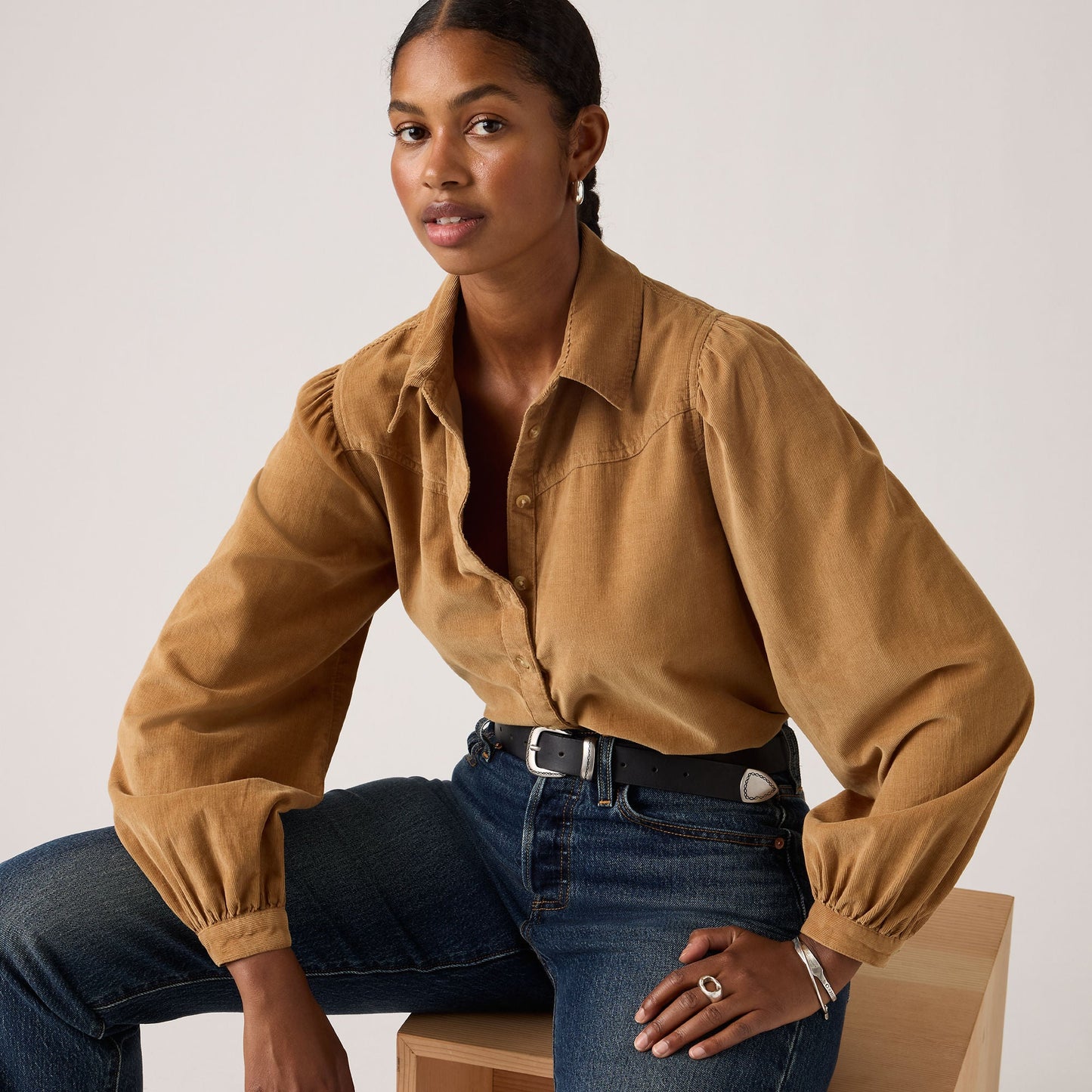 Levi's® Women's Journey Corduroy Western Shirt