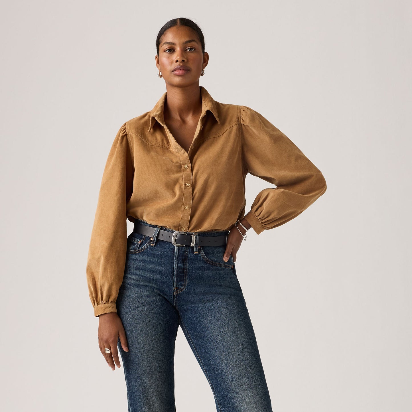 Levi's® Women's Journey Corduroy Western Shirt