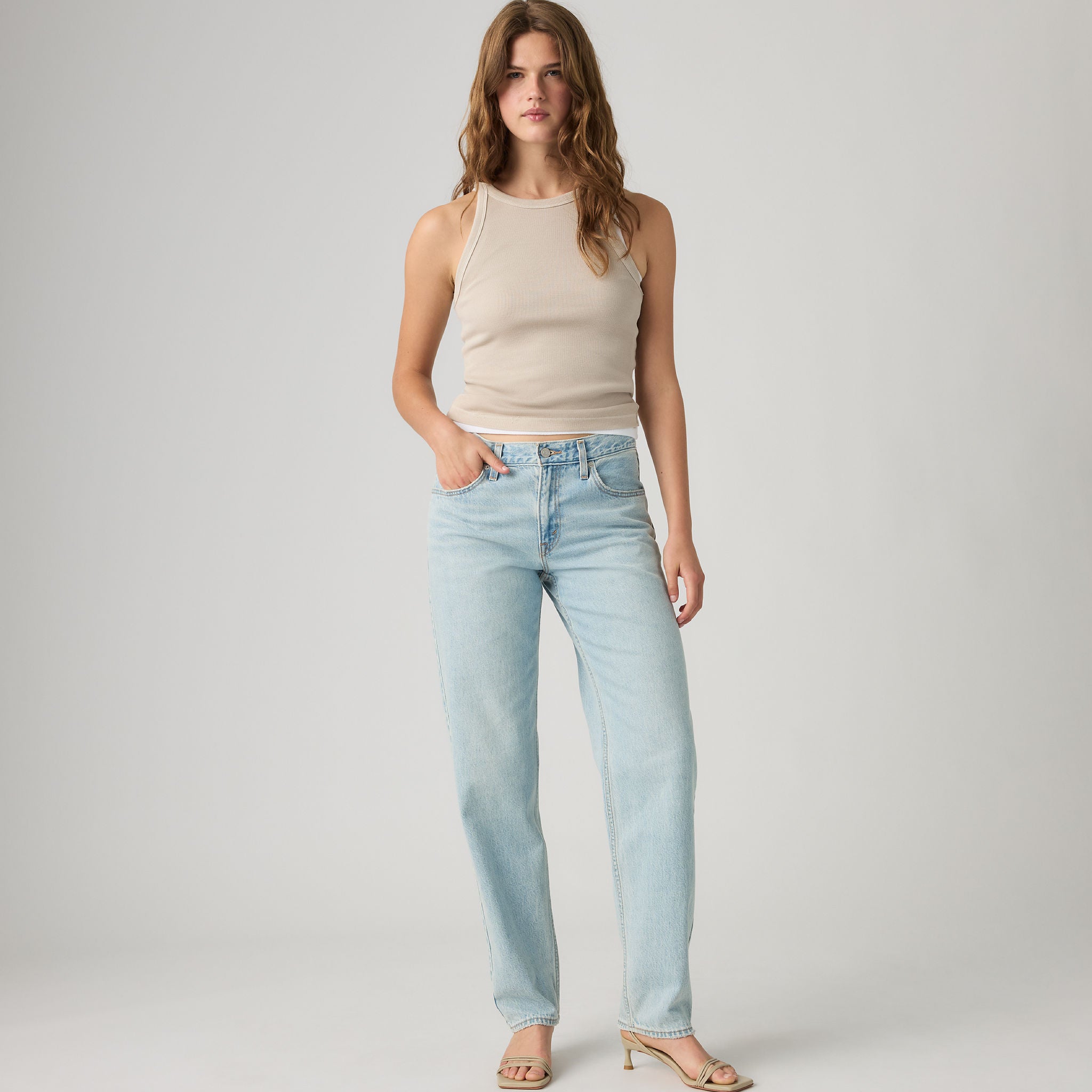 Levi's JEANS FOR WOMEN サイン Levi's® Women's Loose Taper Jeans - Black | Levi's SG