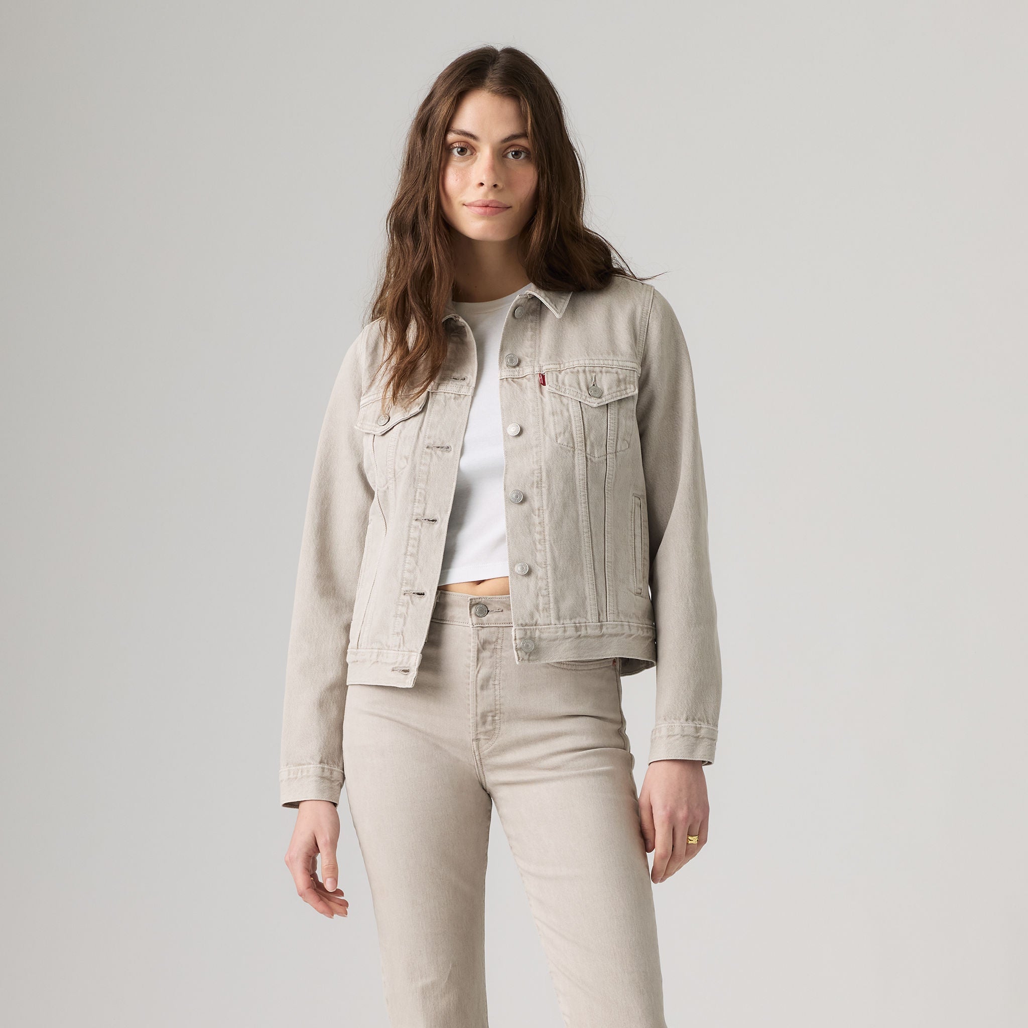 Levi's® Women's Original Trucker Jacket - Red | Levi's SG