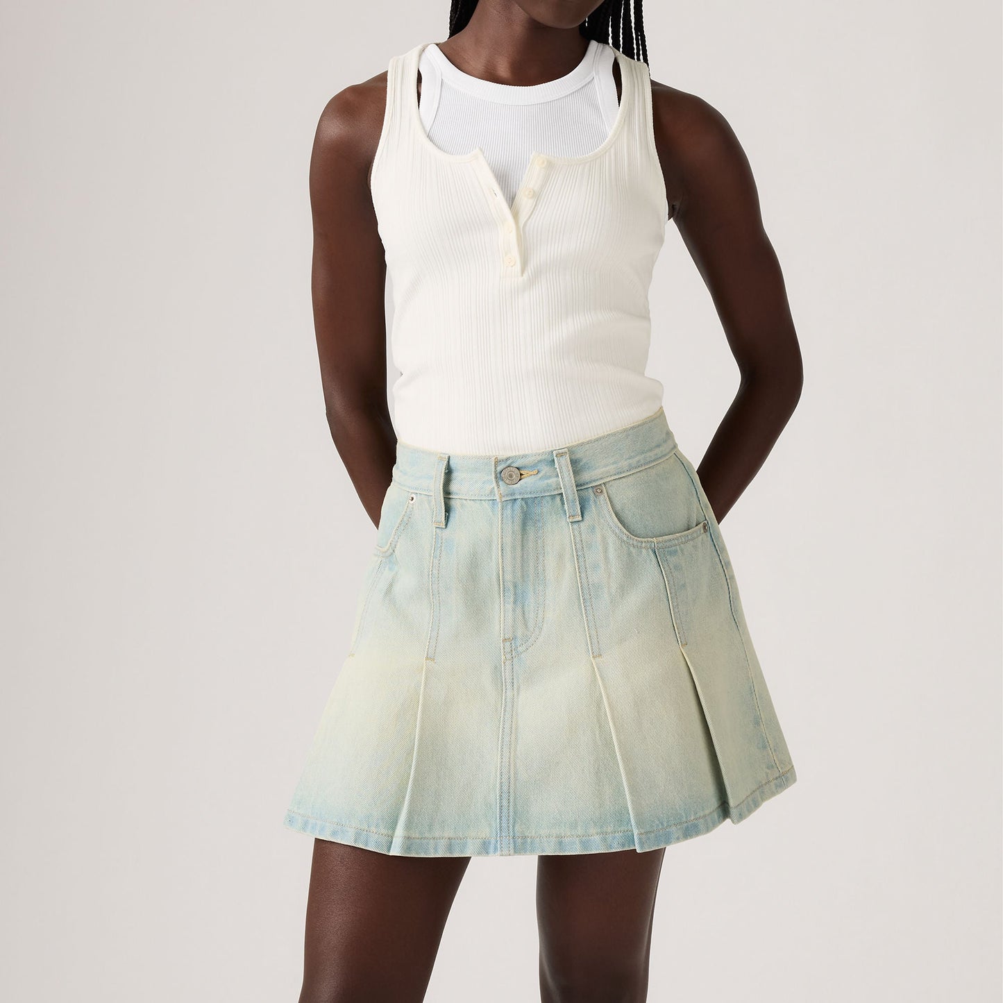 Levi's® Women's Pleated Mini Skirt