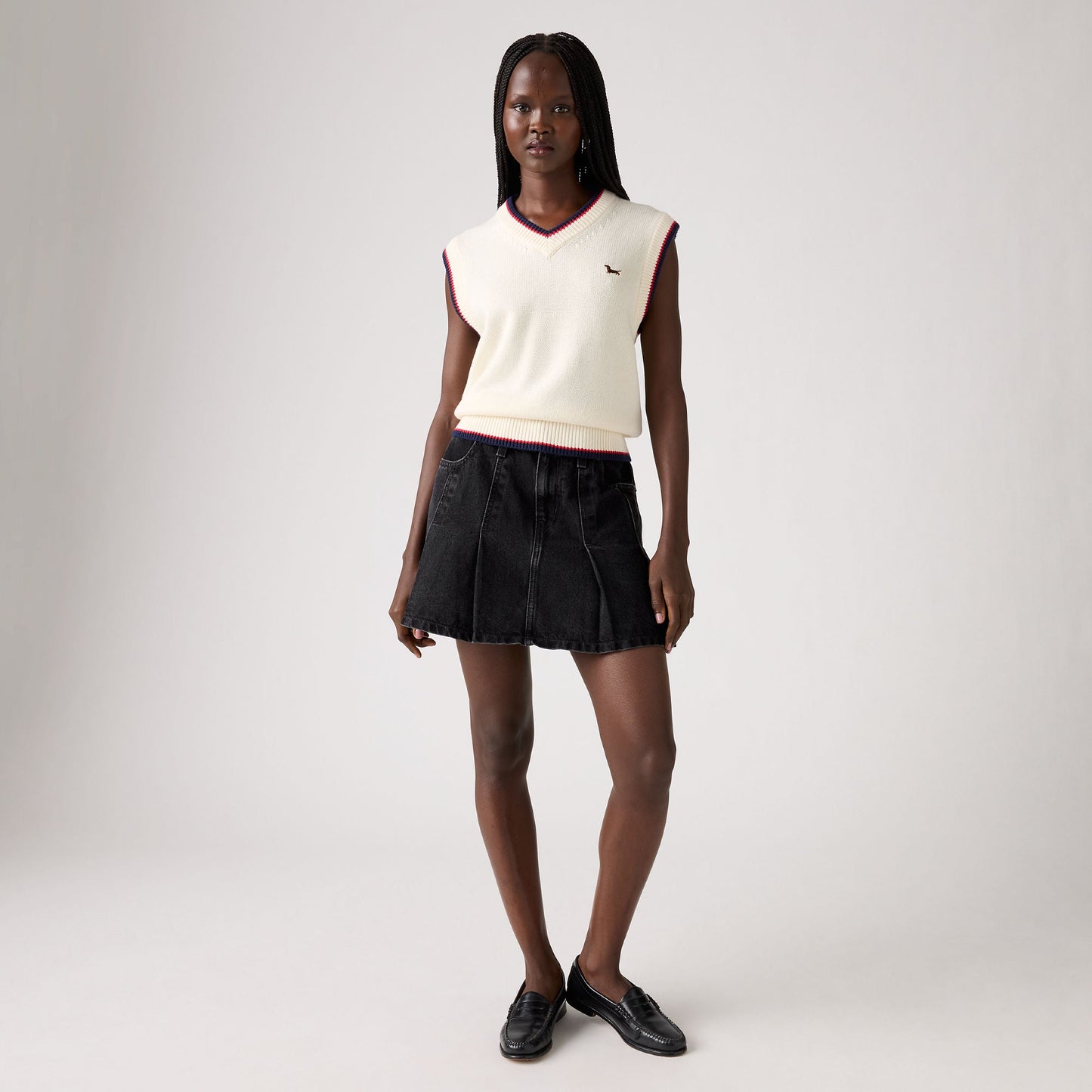 Levi's® Women's Pleated Mini Skirt