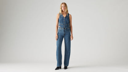 Levi's® Women's Ribcage Wide-Leg Braided Jeans