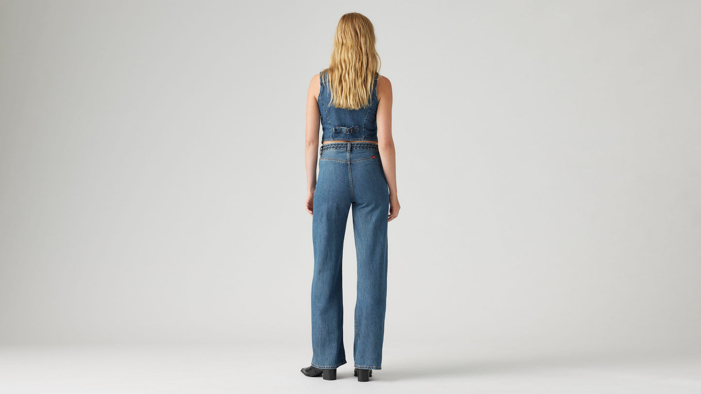 Levi's® Women's Ribcage Wide-Leg Braided Jeans