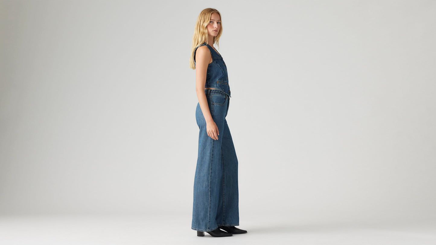 Levi's® Women's Ribcage Wide-Leg Braided Jeans