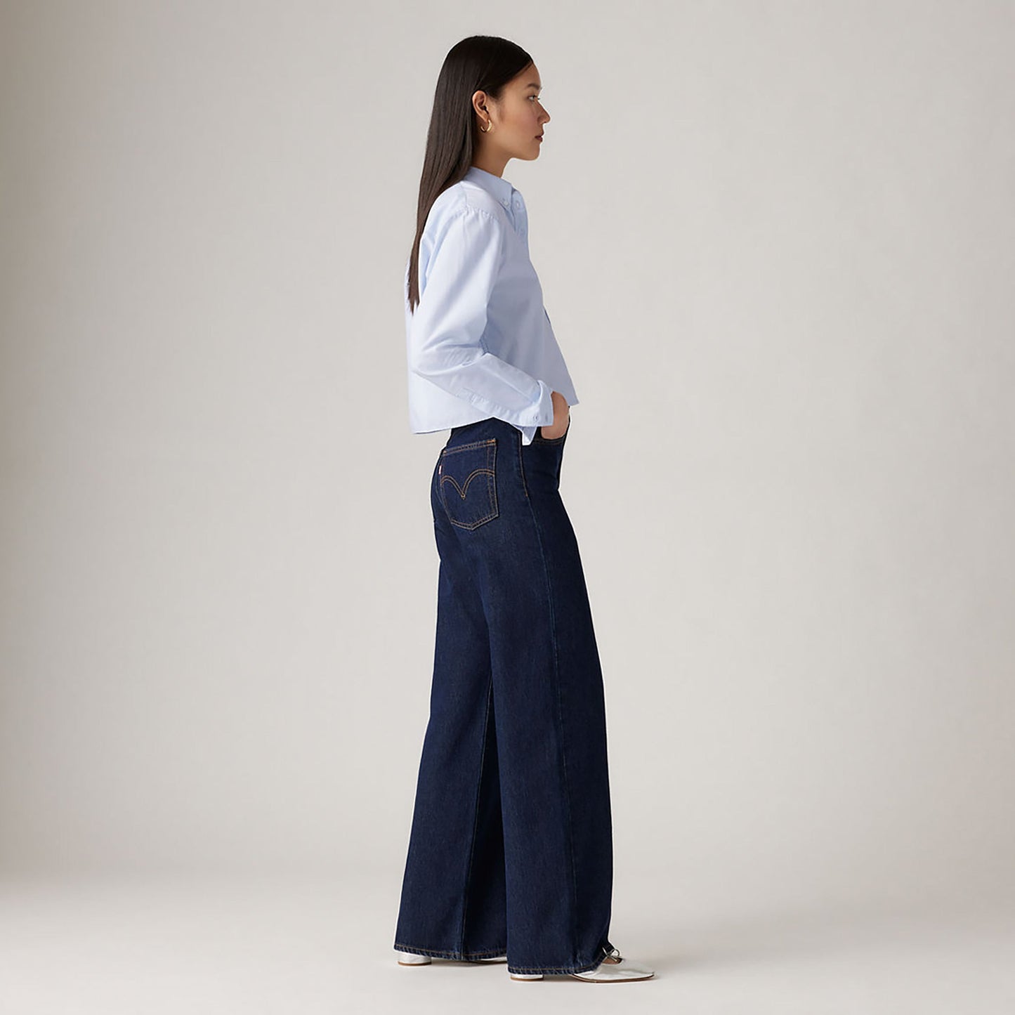 Levi’s® Women’s Ribcage Wide-Leg Jeans