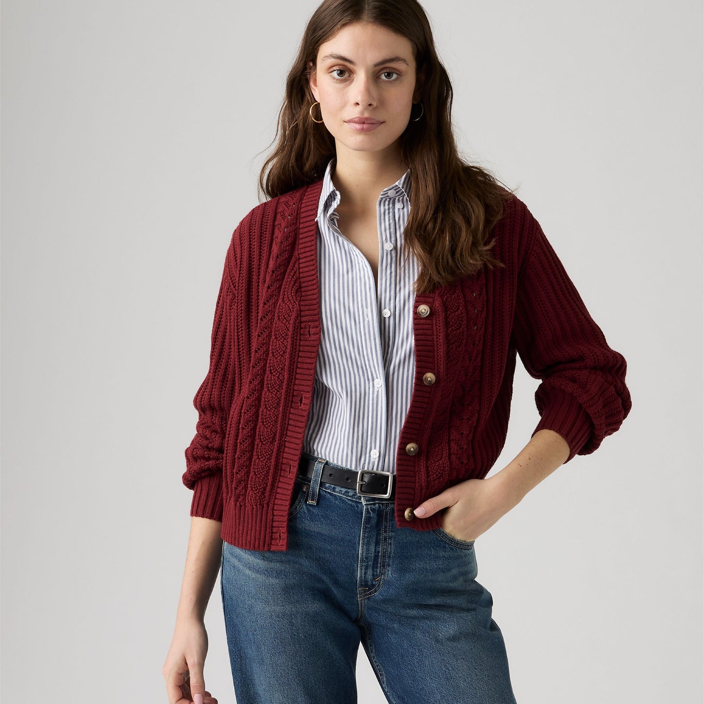 Levi's® Women's Snowflake Cardigan