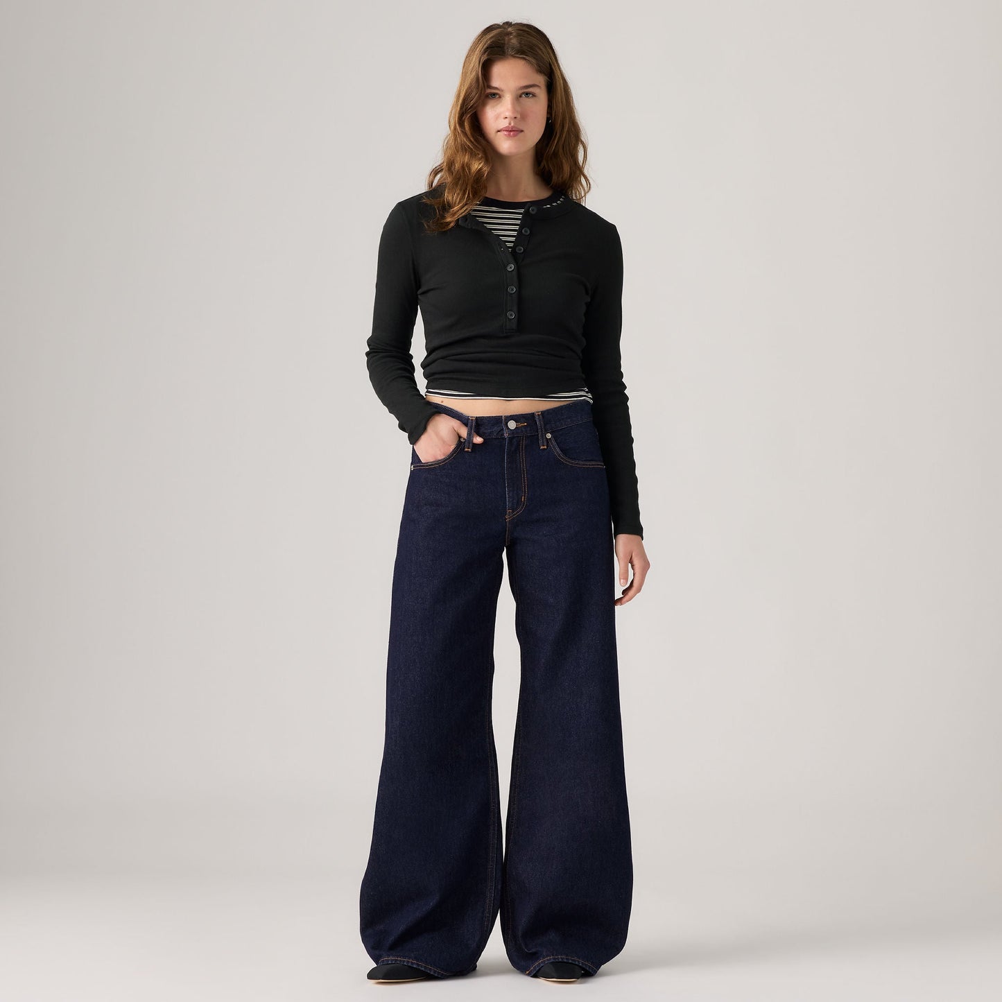 Levi's® Women's Teardrop Wide-Leg Jeans