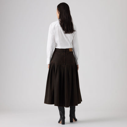 Levi's® Women's Yoked Pleated Skirt