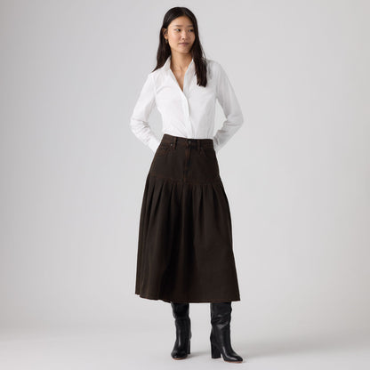 Levi's® Women's Yoked Pleated Skirt