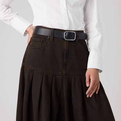 Levi's® Women's Yoked Pleated Skirt