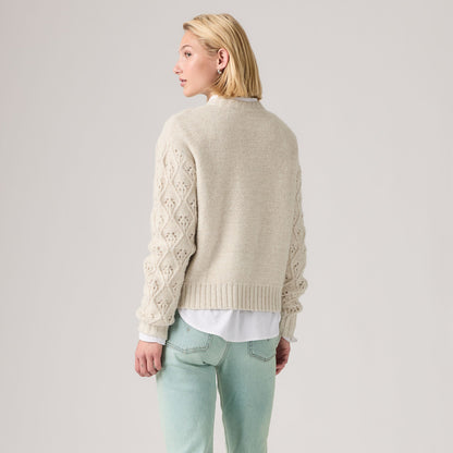 Levi's® Women's Zoe Pointelle Crewneck Sweater
