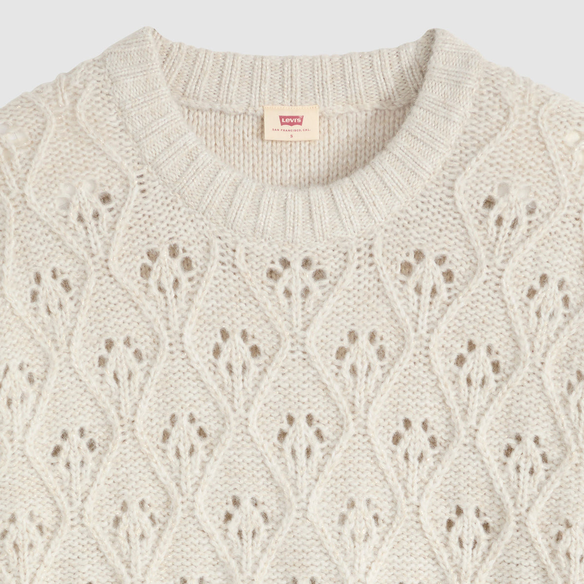 Levi's® Women's Zoe Pointelle Crewneck Sweater