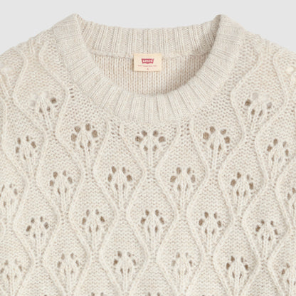 Levi's® Women's Zoe Pointelle Crewneck Sweater