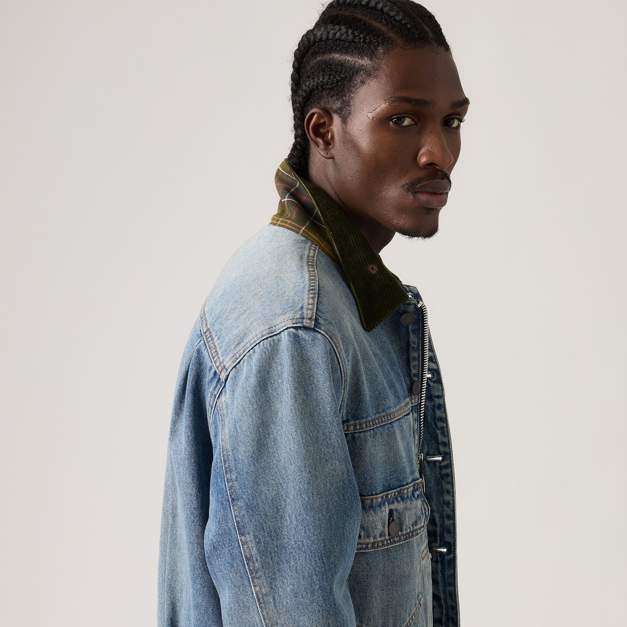 Levi's® x Barbour Type II Trucker Jacket - Vintage Wash | Levi's SG
