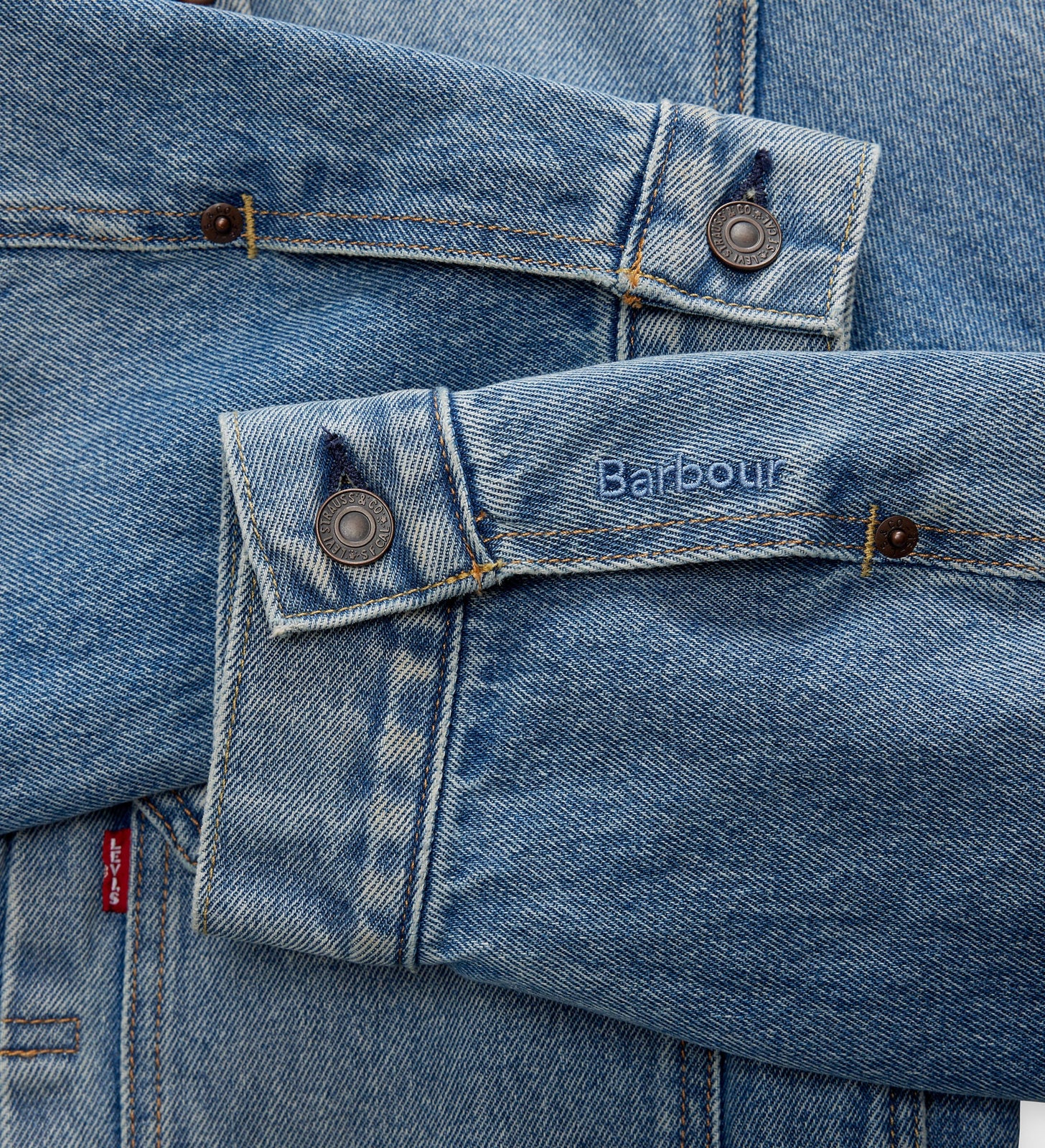 Levi's® x Barbour Type II Trucker Jacket - Vintage Wash | Levi's SG