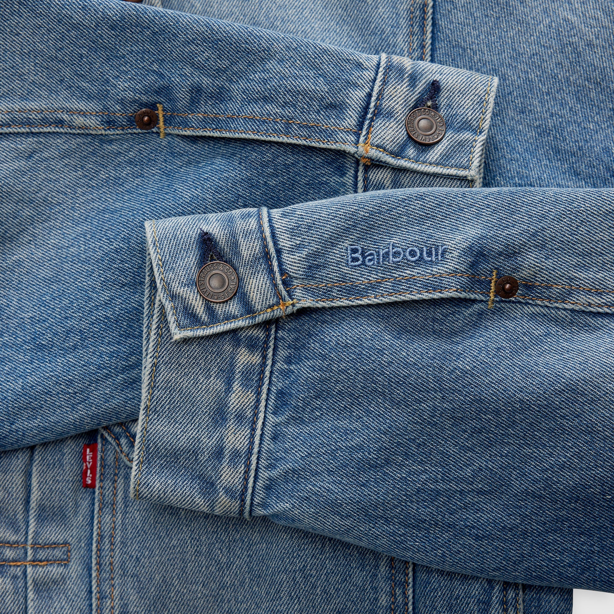 Levi's® x Barbour Type II Trucker Jacket - Vintage Wash | Levi's SG