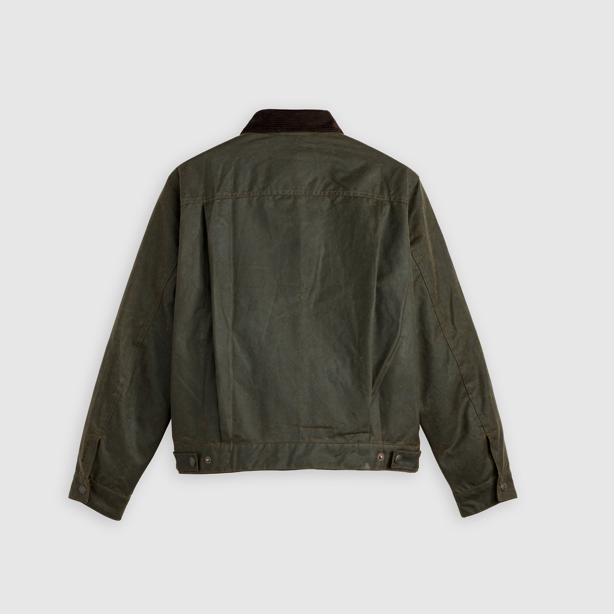 Levi's® x Barbour Type II Waxed Trucker Jacket - Olive | Levi's SG