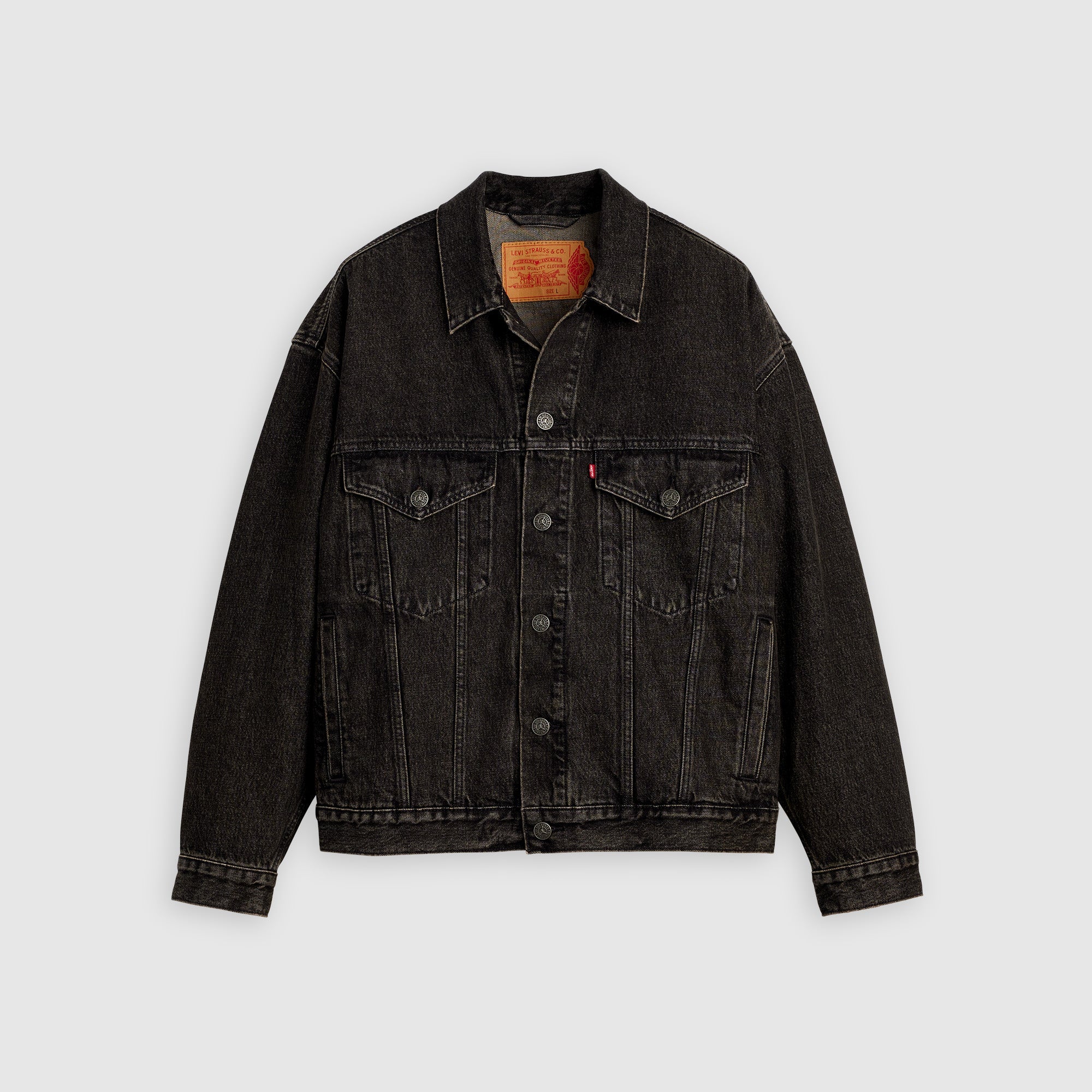 Levi's® x Jordan Type III Trucker Jacket - Black | Levi's SG