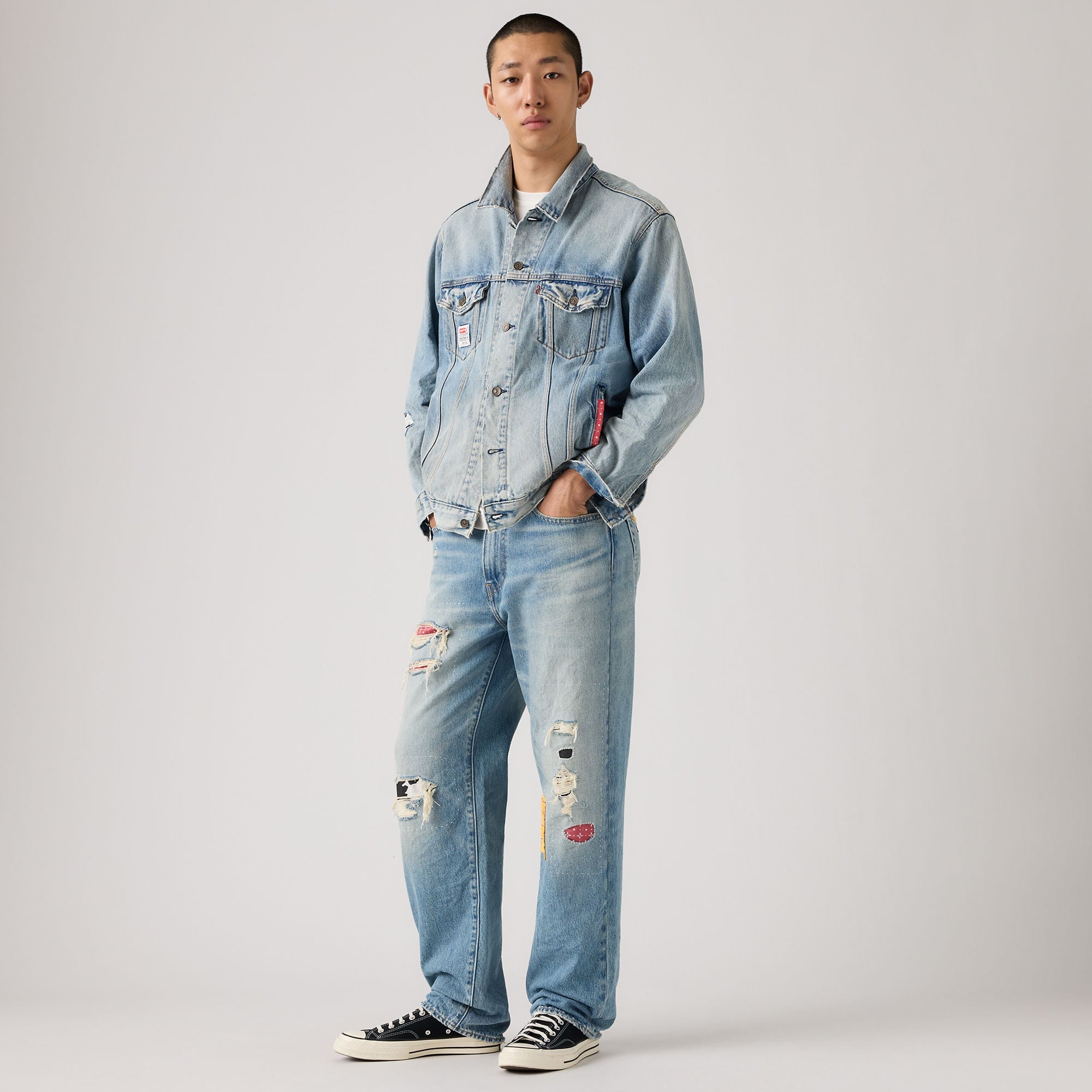 LEVI’S® TOY STORY 568™ Loose ジーンズ① Levi's® X Toy Story Men's 568 Loose Utility Jeans - Multi-color
