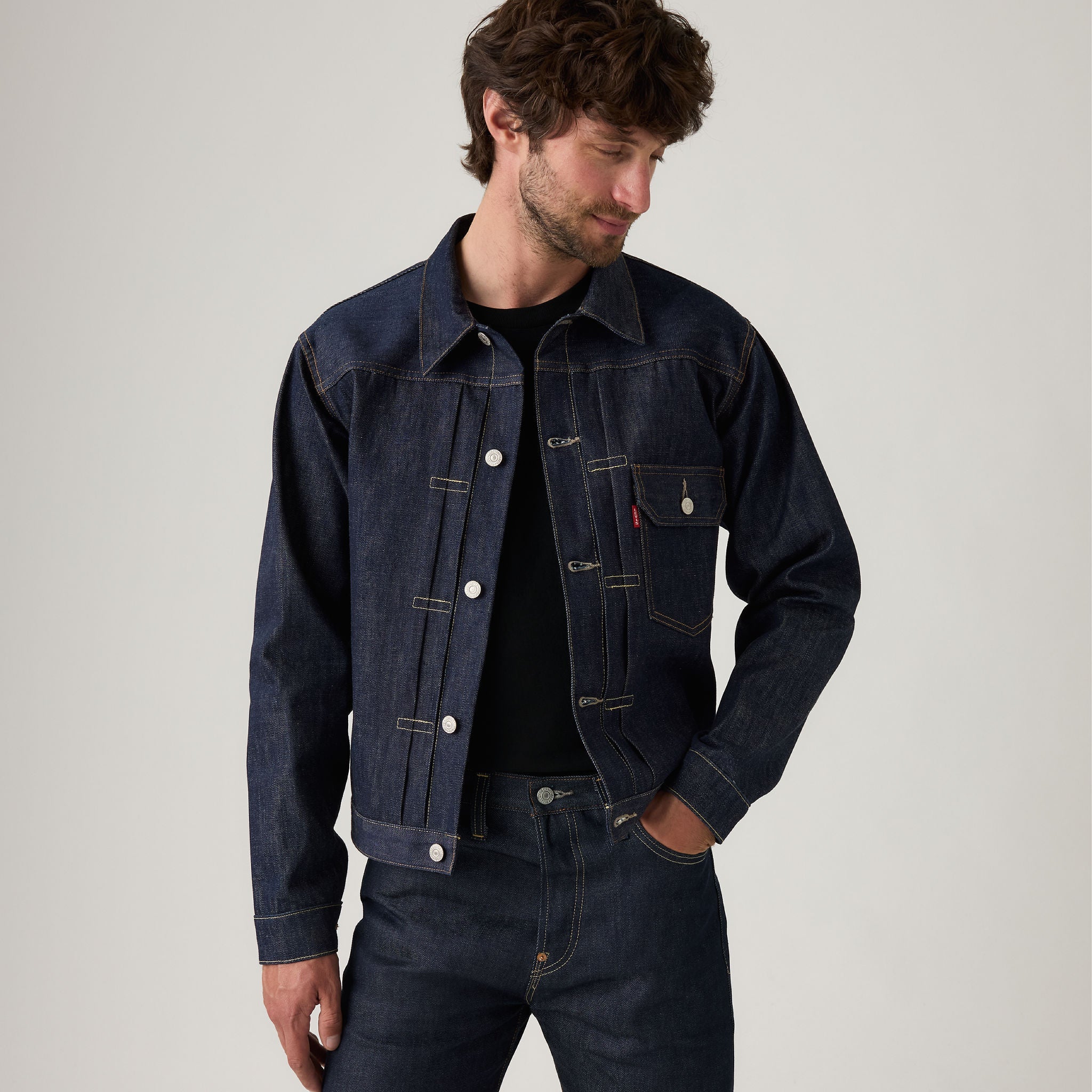 Levi's® Men's 1936 Type I Jacket - Dark Indigo | Levi's SG