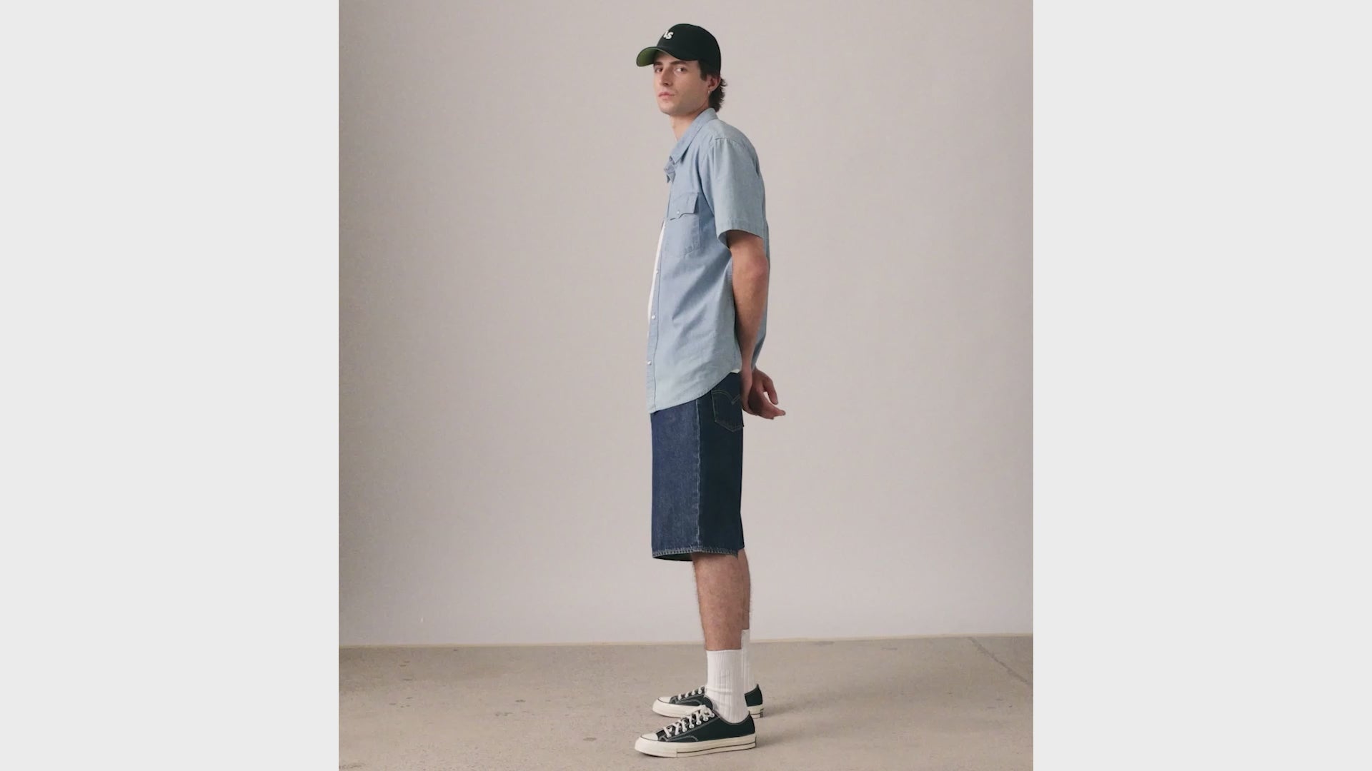 Levi's® Men's 478 Baggy Shorts - Light Indigo | Levi's SG